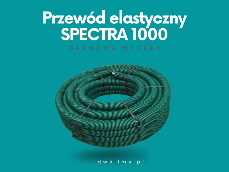 Antybakteryjny, antystatyczny przewód elastyczny SPECTRA-1000